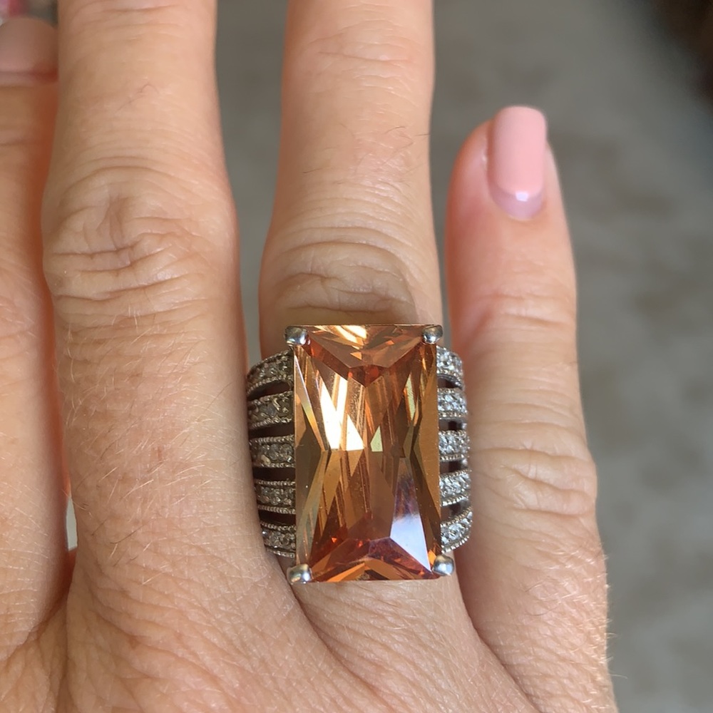 Large Gemstone Ring - image 4